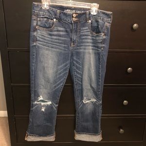 American Eagle Crop Jeans